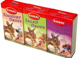 Sanal knaagdier 3-pack drops yogurt/salad/wild berry