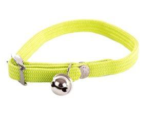 Halsband kat elastisch nylon groen