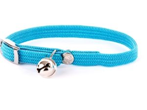 Halsband kat elastisch nylon turquoise