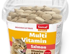 Sanal cat multi vitamin salmon snacks cup